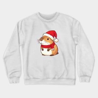 Christmas Capybara Crewneck Sweatshirt